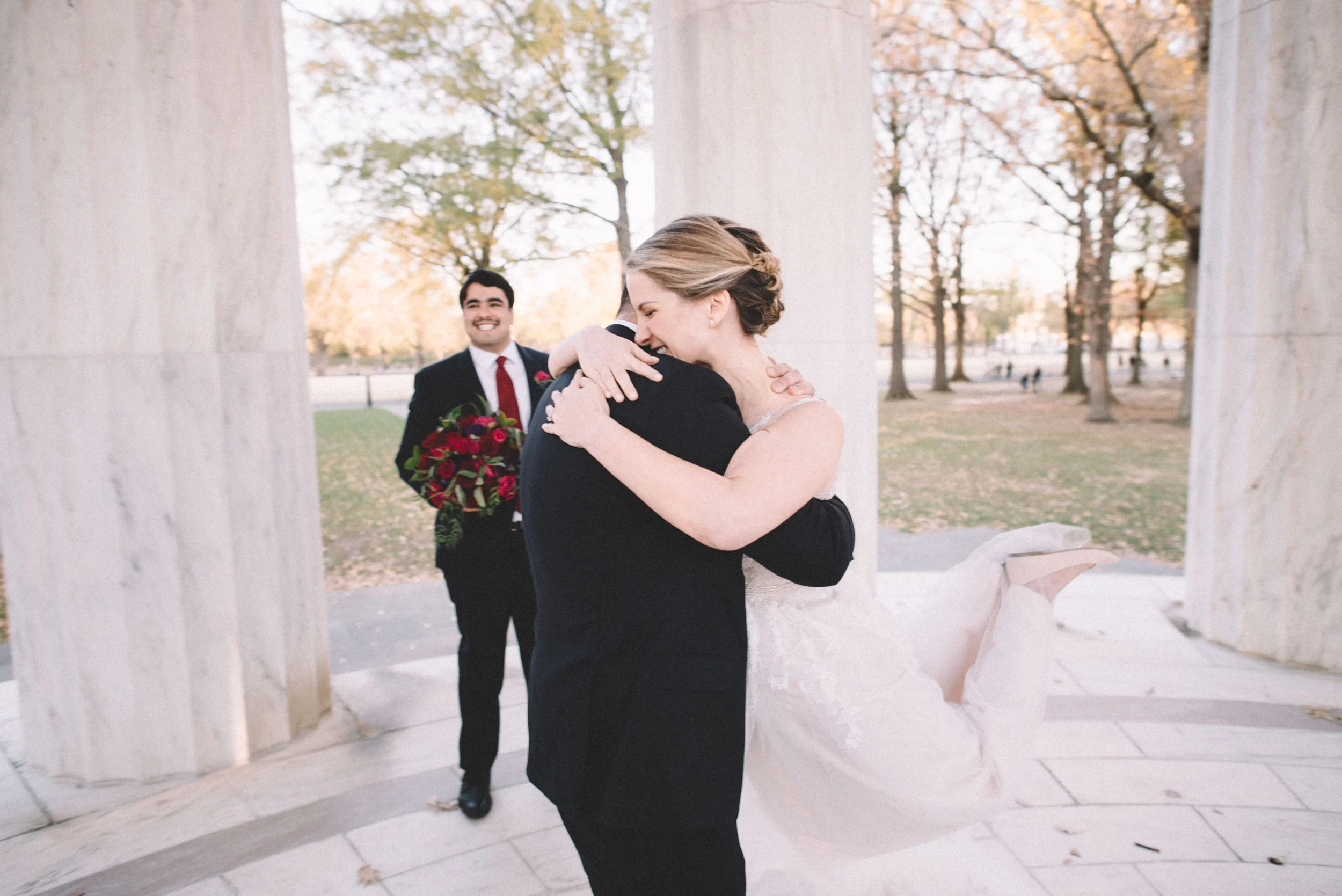 DC War Memorial Wedding