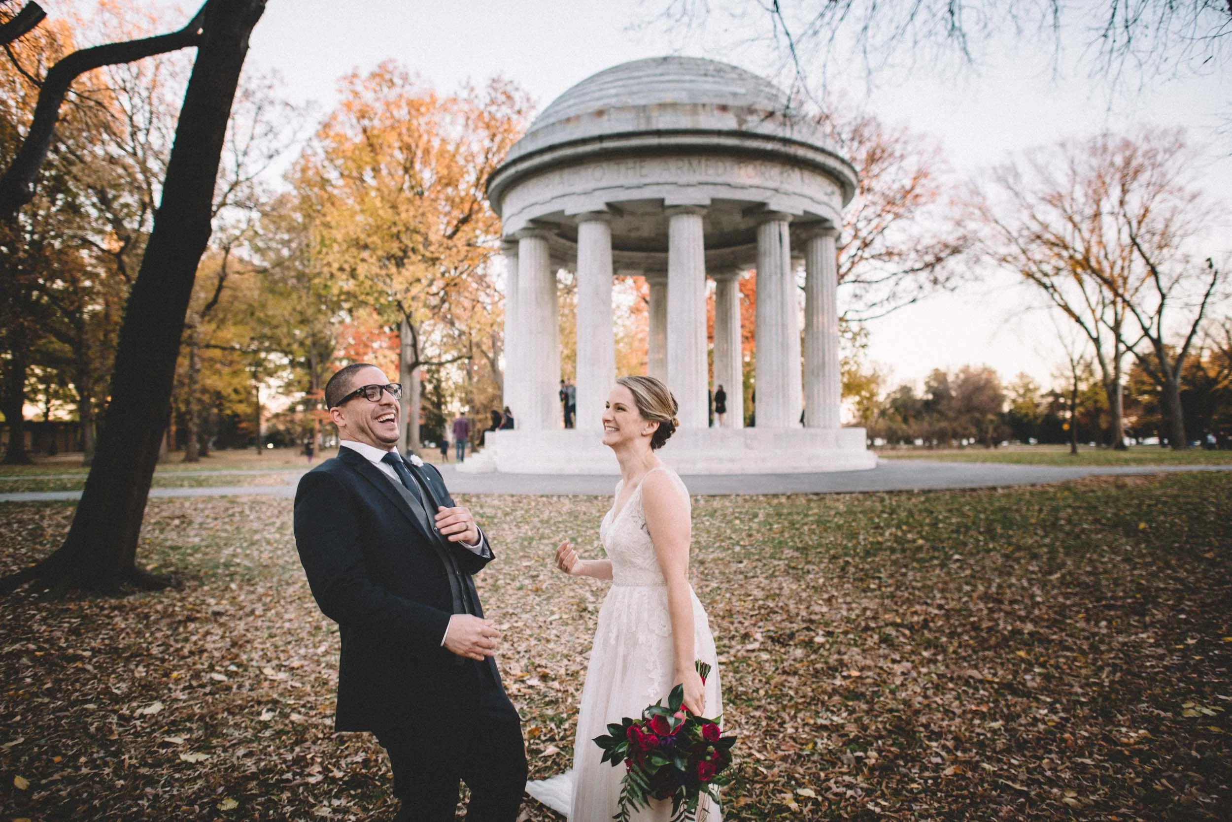 DC War Memorial Wedding