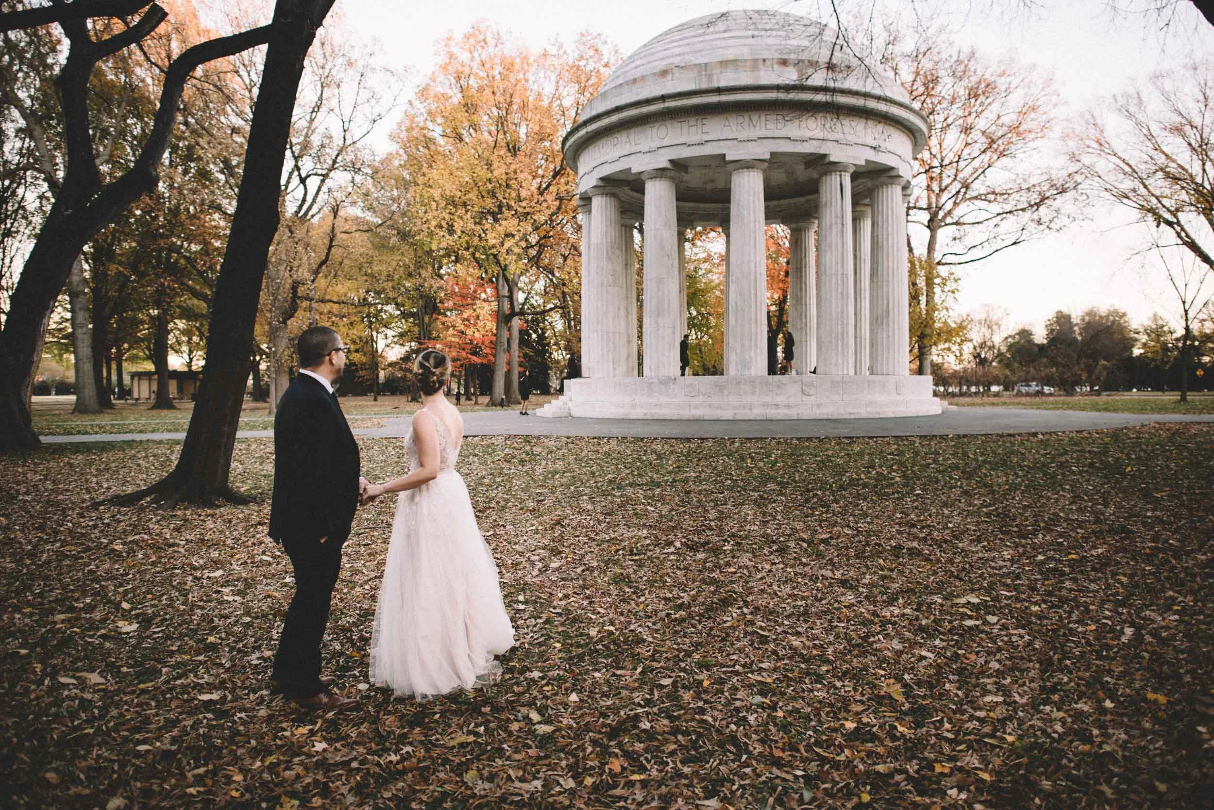 DC War Memorial Wedding