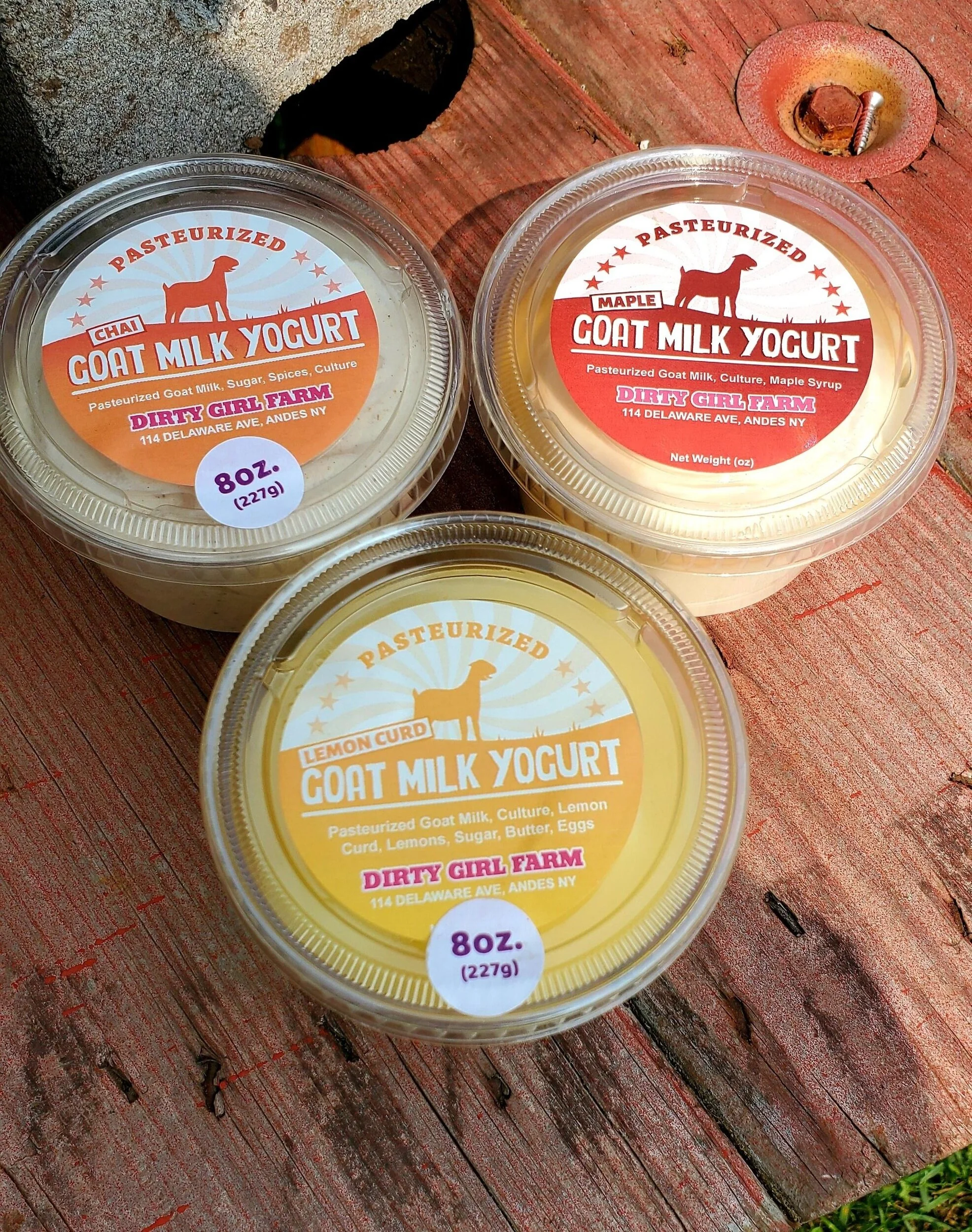 '+ Goat Milk Yogurt (8 varieties)