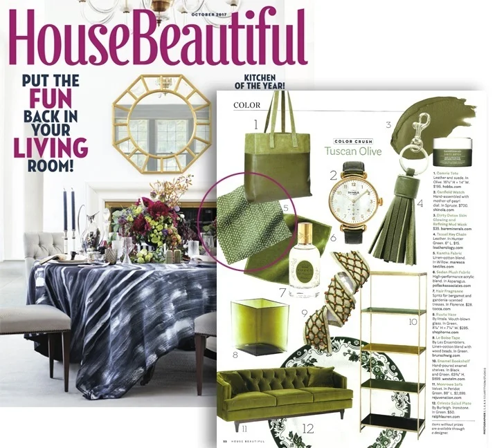 HOUSE BEAUTIFUL OCTOBER 2017