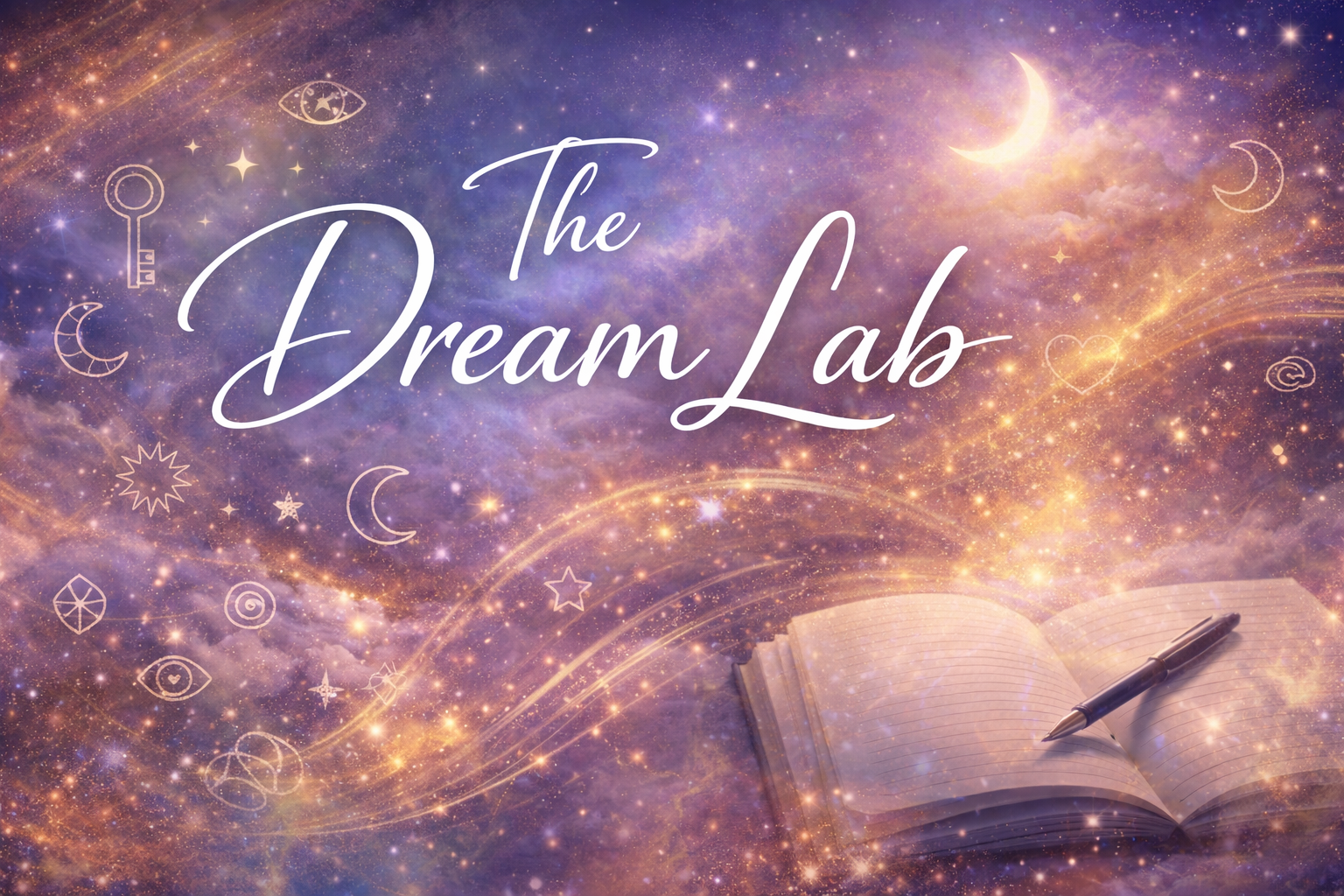 Close-up of a man with closed eyes and a red beard, sitting against a blue background.