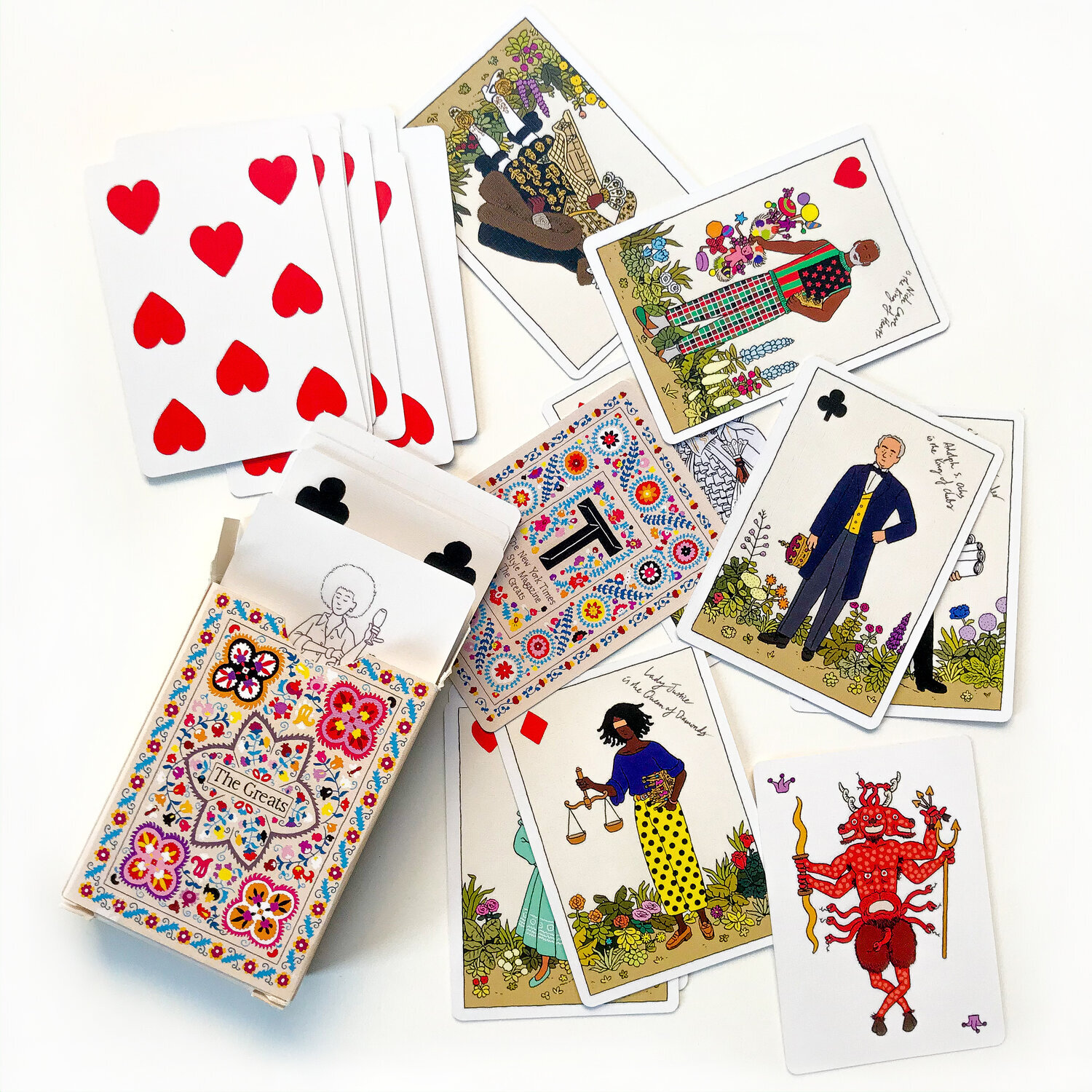 T Magazine, The Greats Playing Cards