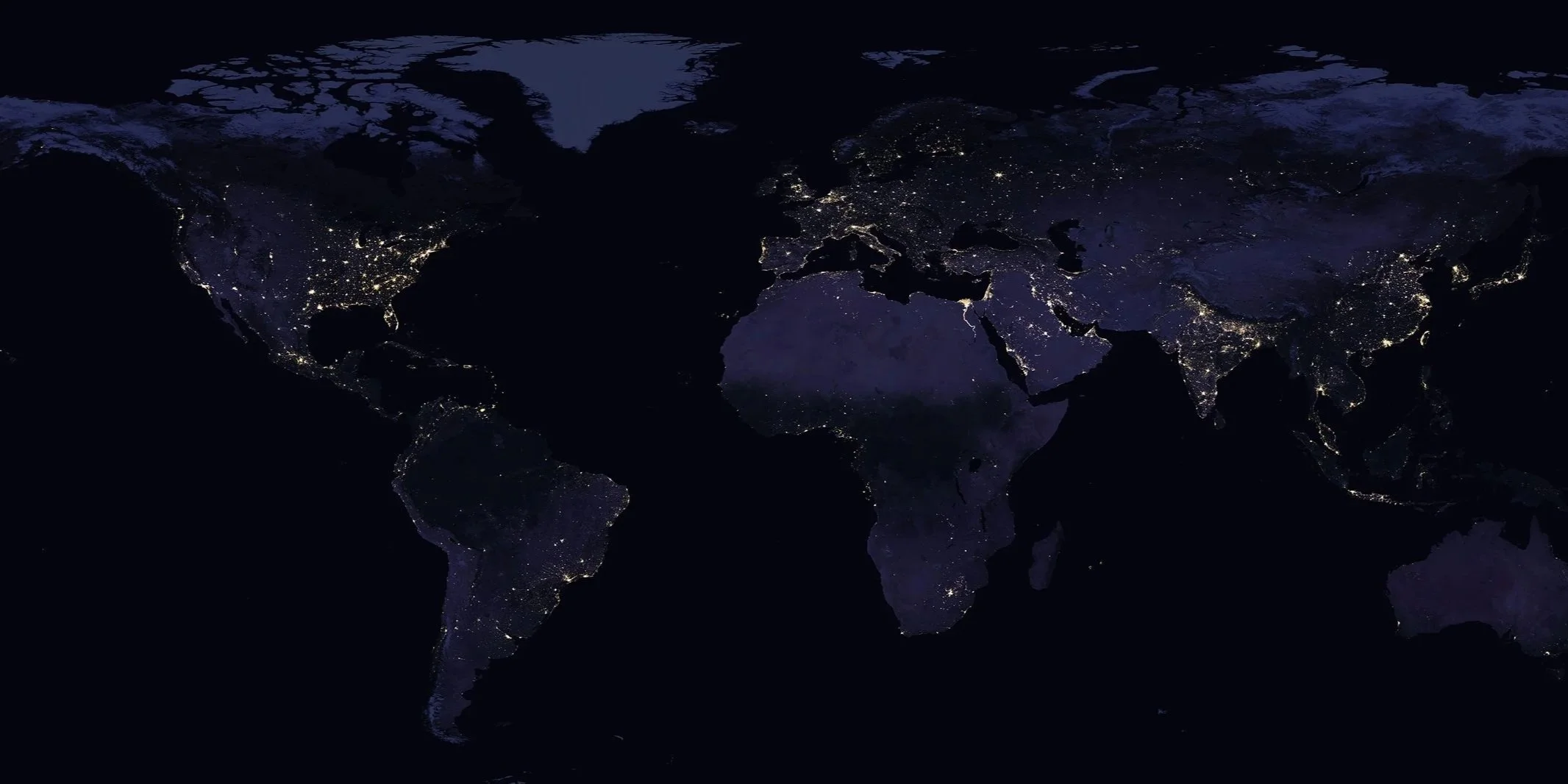Holiday Lights and Hurricane Recovery: Satellite Images Illuminate Earth at Night 