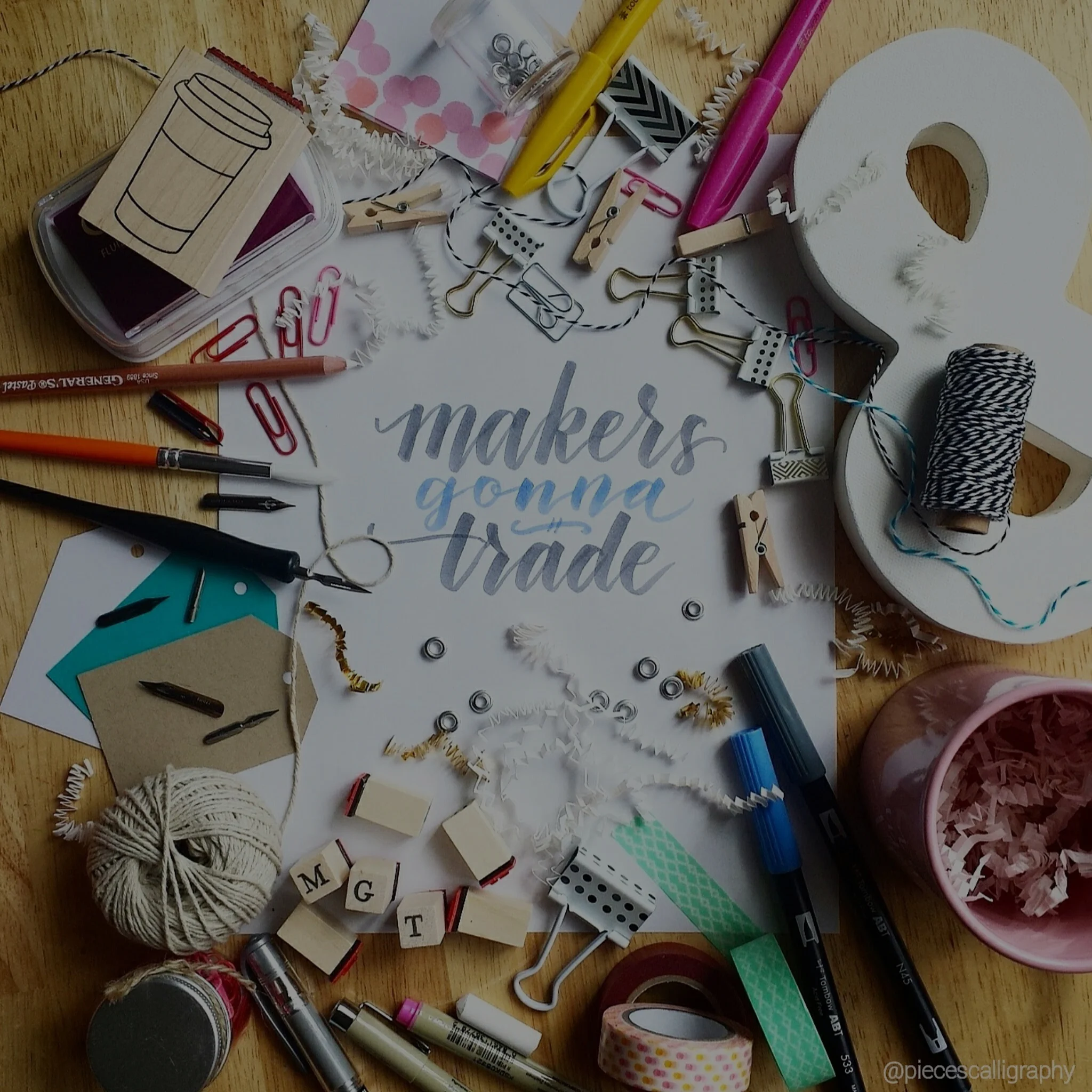 Creative Spotlight: Pieces Calligraphy