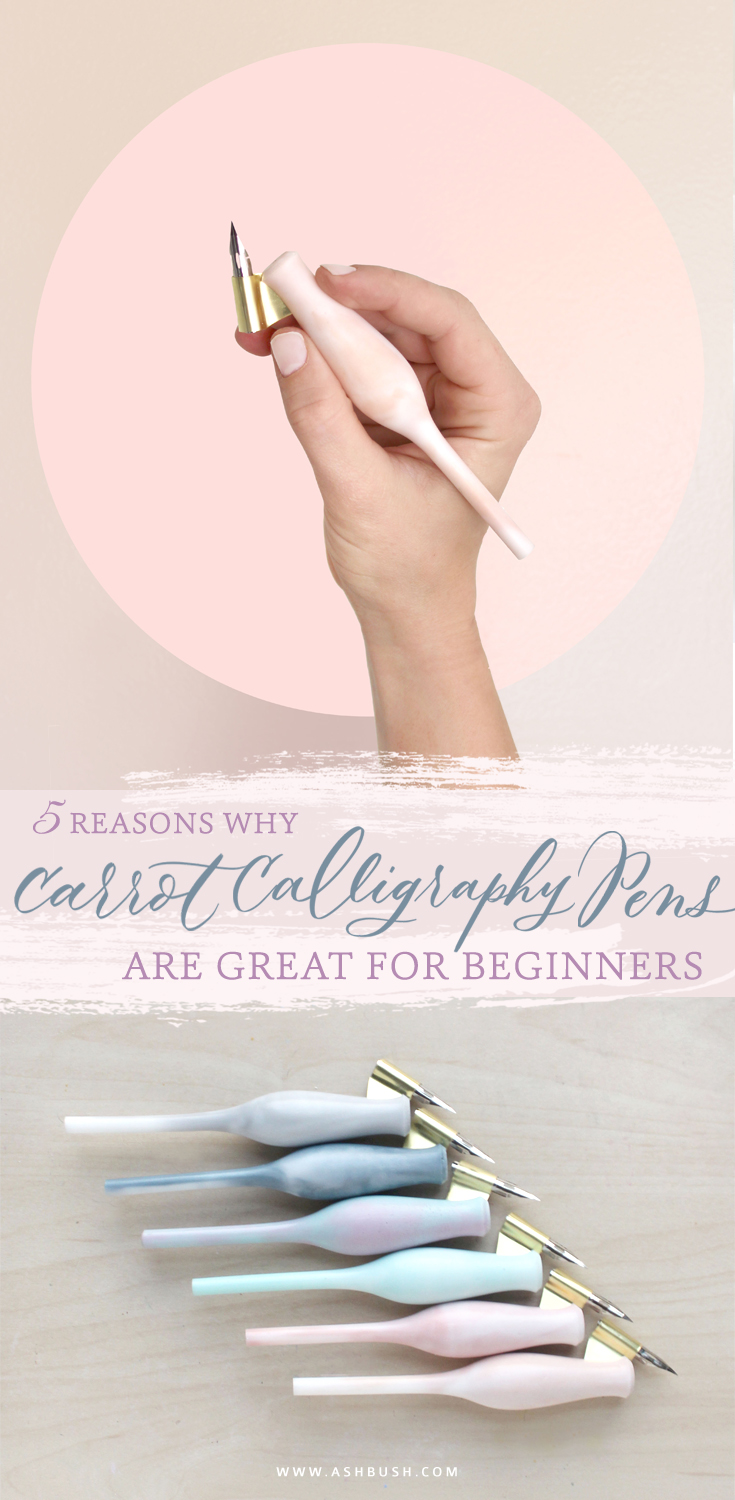 5 Reasons Why Carrot Calligraphy Pens are Great for Beginners — Ash Bush