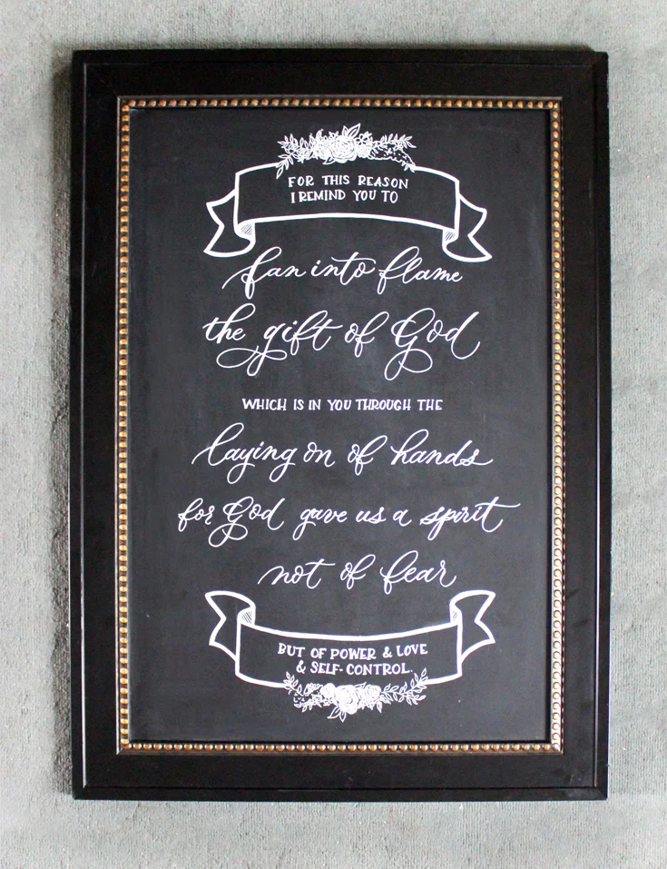 How To Get Perfect Chalkboard Lettering Ash Bush