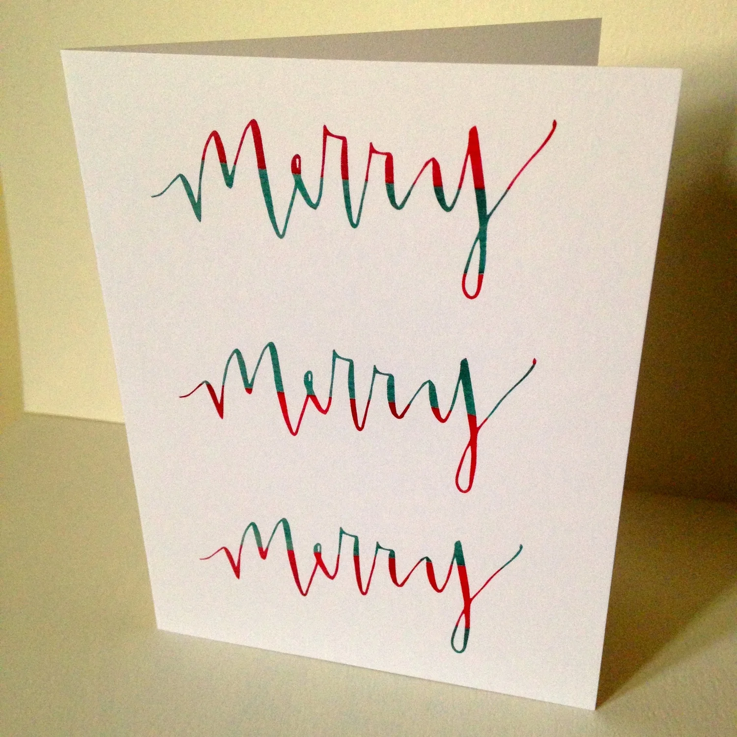 Merry Merry Merry Card