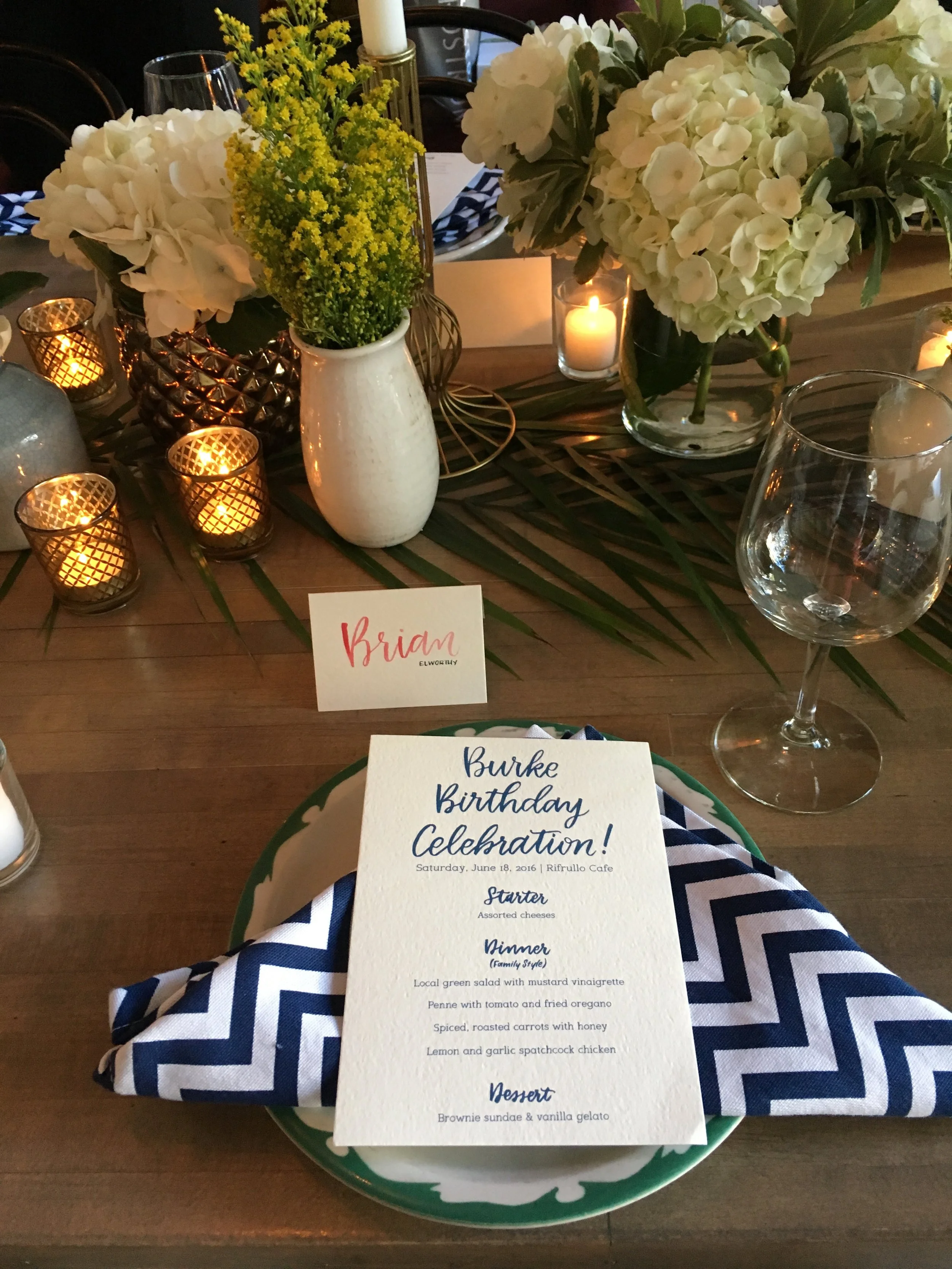 burke birthday celebration