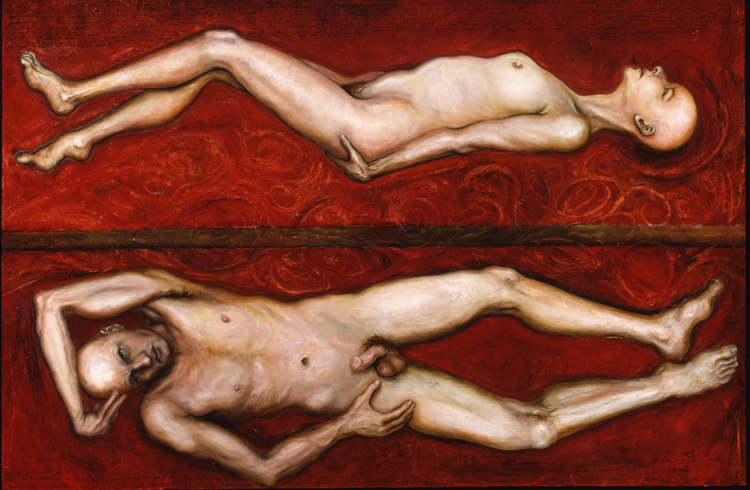 Turbulence. 1997. Oil on linen. 48 x 72 in. (121.9 x 182.9 cm) 
