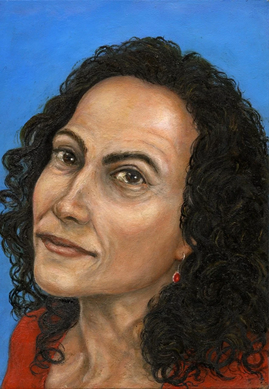 Blue Sky. 2014. Oil on panel. 7 x 5 in. (17.8 x 12.7 cm) 