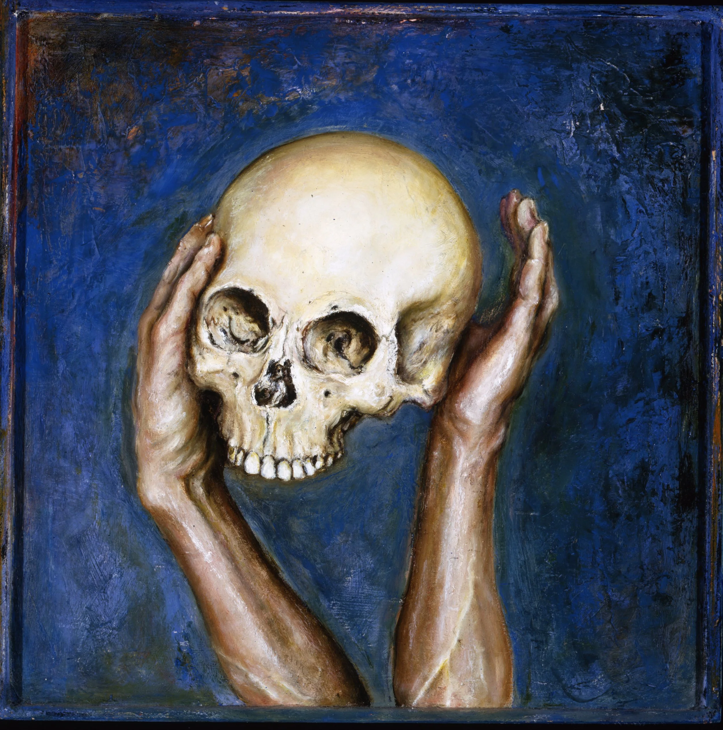 Catch (still geworden # 15). 1997. Oil on panel. 15 x 15 in. 38.1 x 38.1 cm) 
