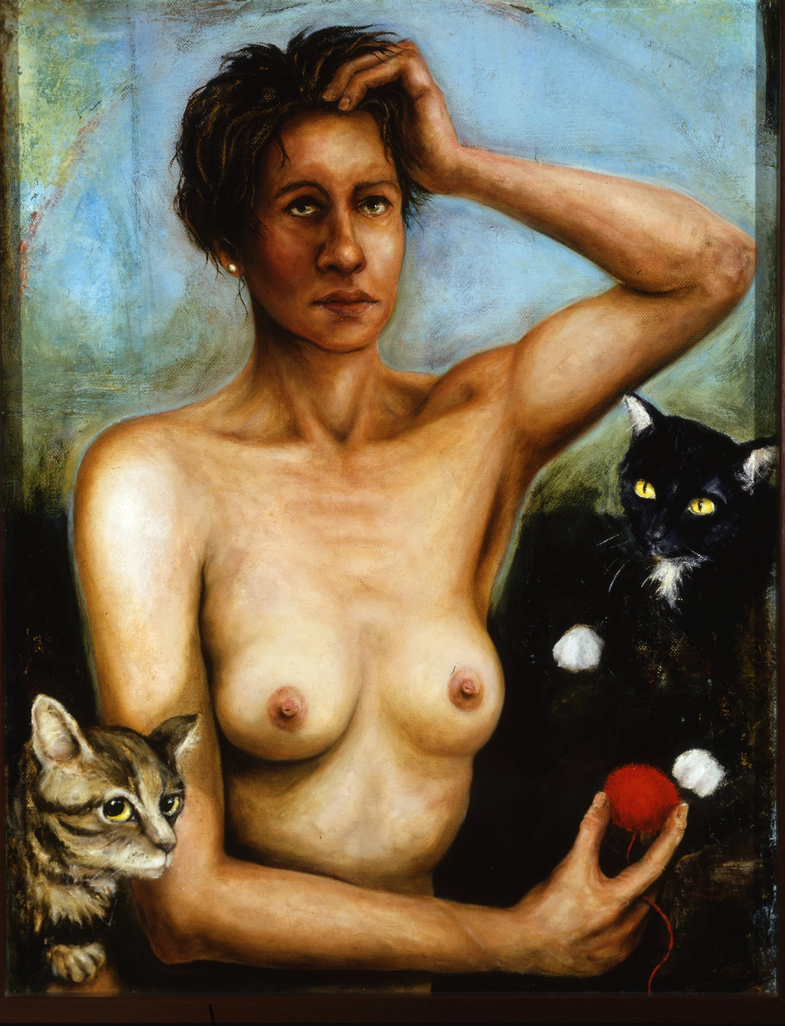 Psychomachia. 1999. Oil on linen. 26 x 20 in. (66 x 50.8 cm) 