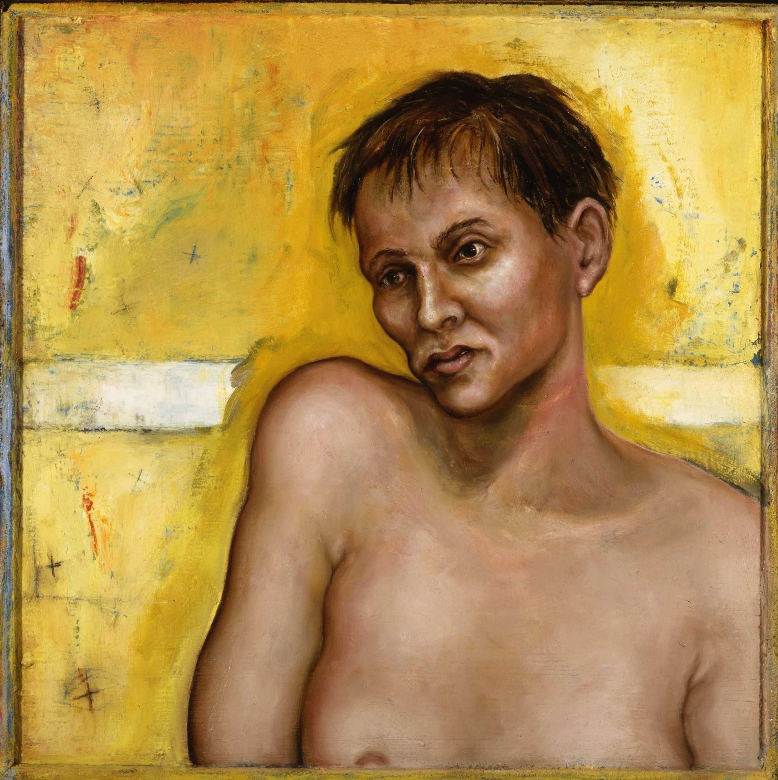 Tertium Quid. 1997. Oil on panel. 20 x 20 in. (50.8 x 50.8 cm) 
