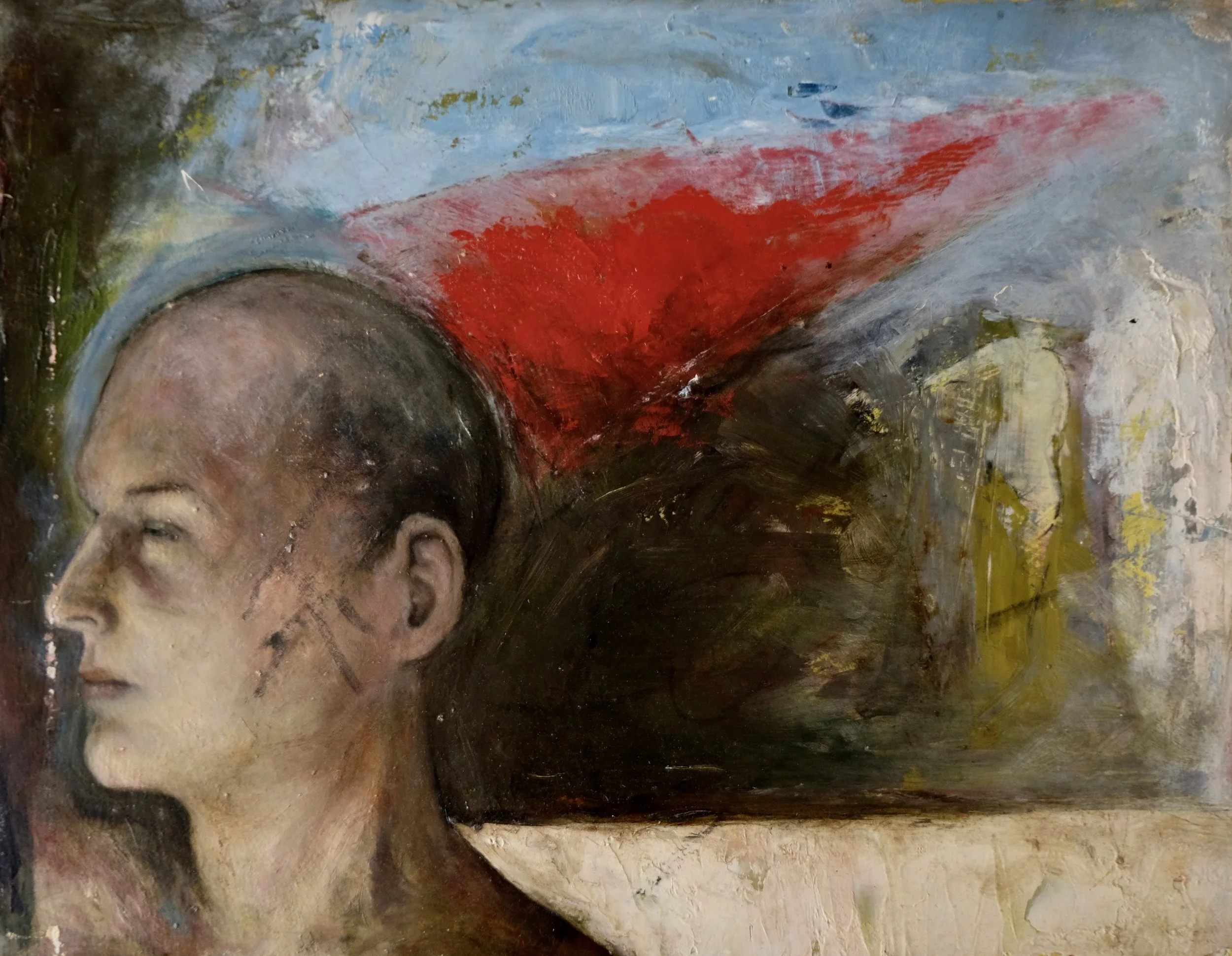 Fool. 1998. Oil on panel. 17 x 22 in. (43.1 x 55.9 cm)
