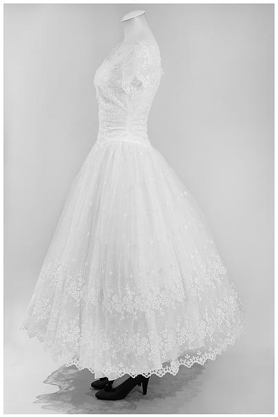 50s Short Wedding Dress
