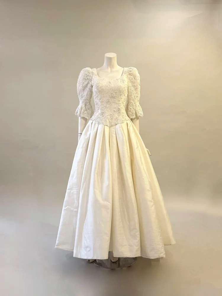 prairie dress vintage Vintage 70s Prairie Style Wedding Dress – Finders Keepers NY main image 0