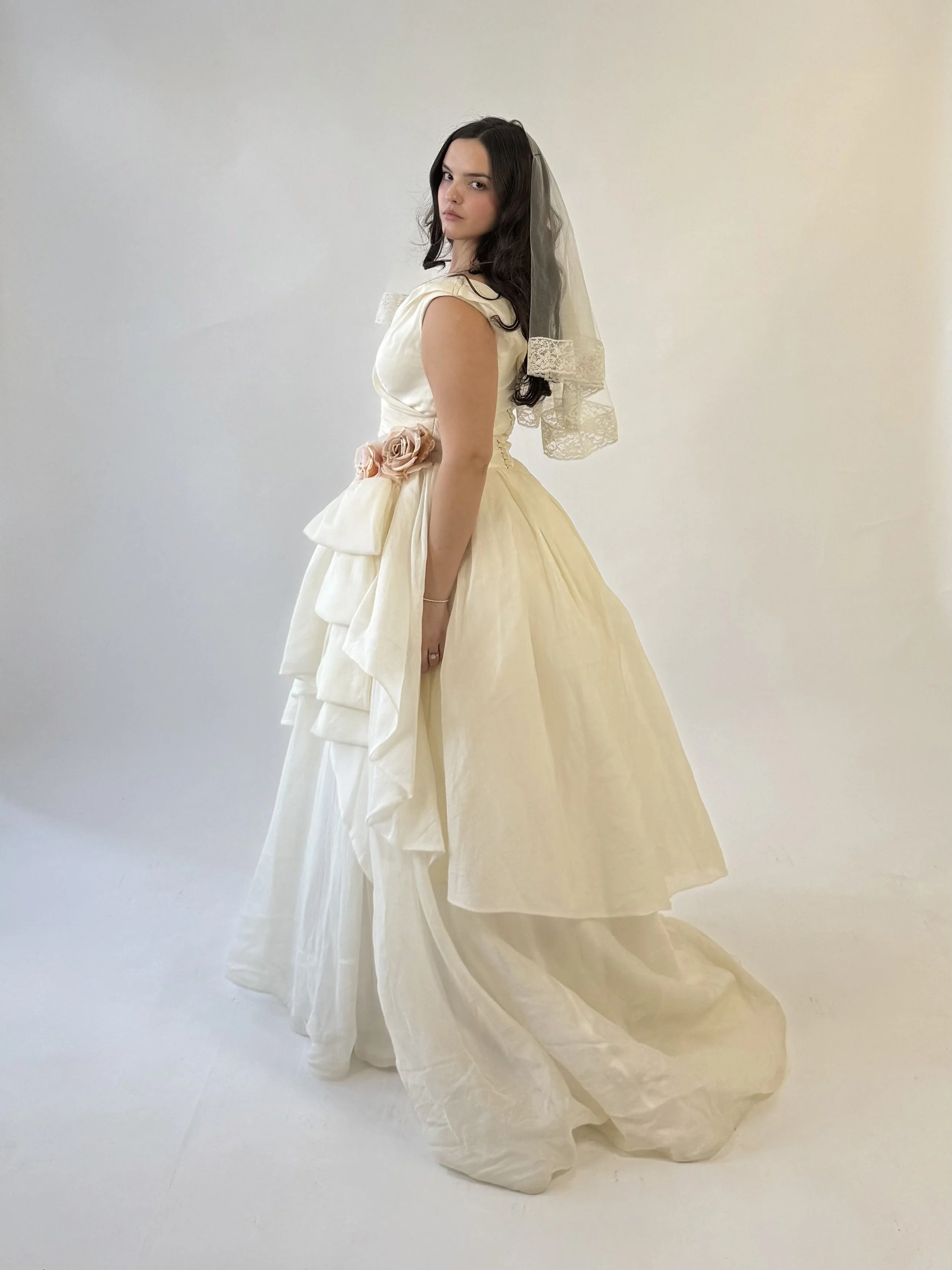 1990s Vintage Christian Dior Wedding Gown