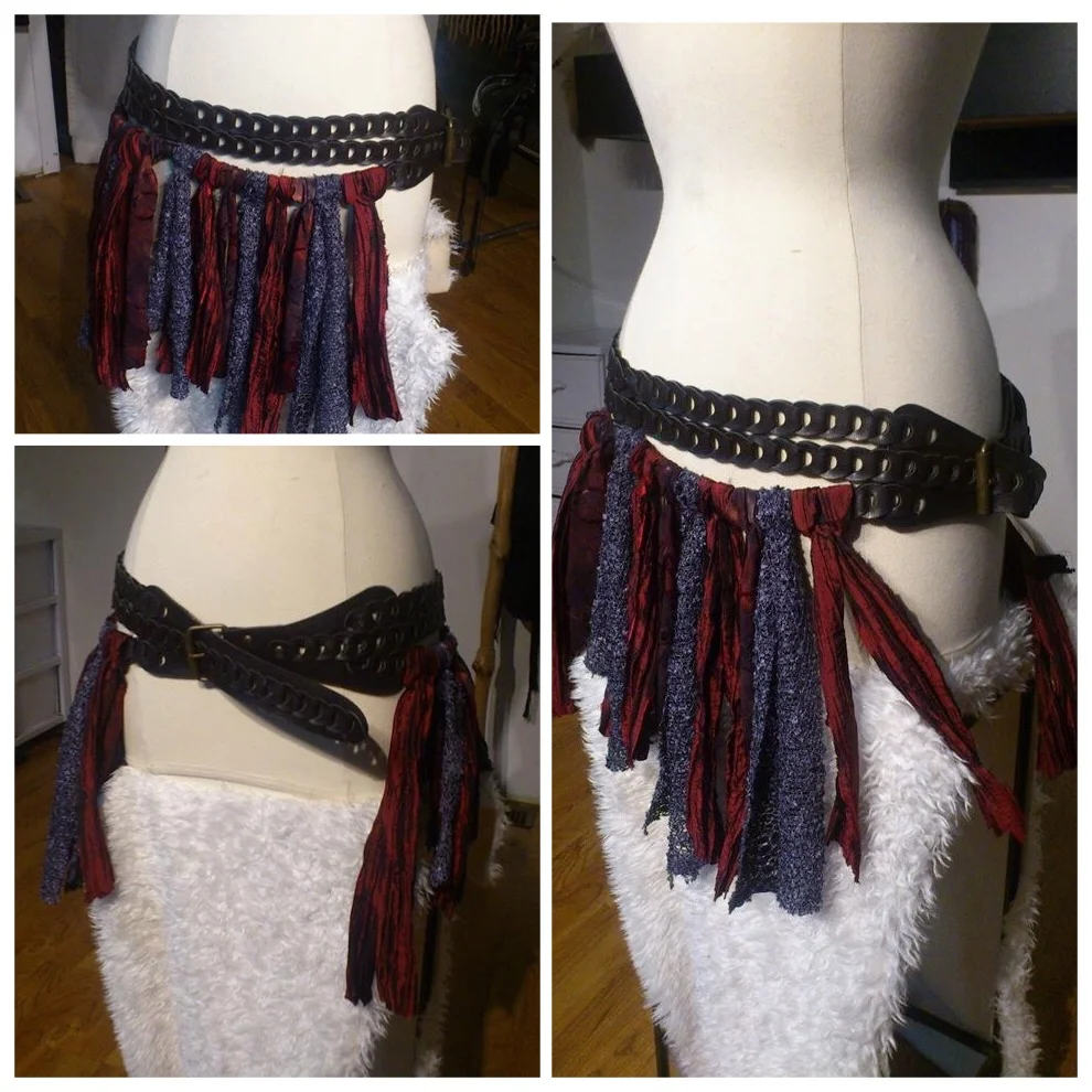 Belt/Skirt/Festival Belt/Fabric Belt/Boho Belt/Hippie Belt/Tassel Belt/Skirt