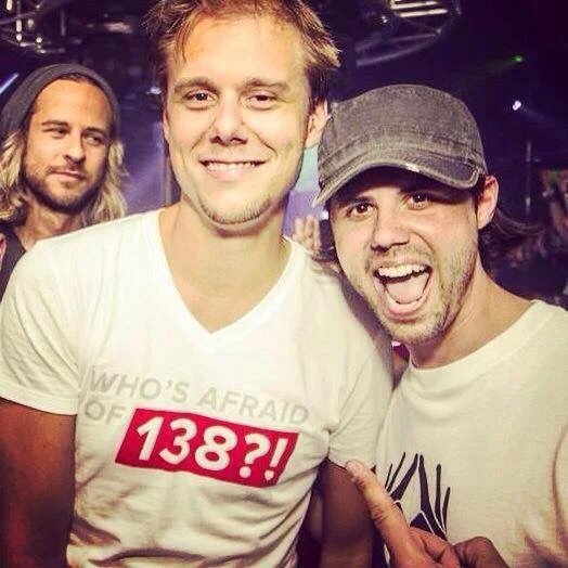 Armin Van Buurn (Left) Kiel Sterling (Right)