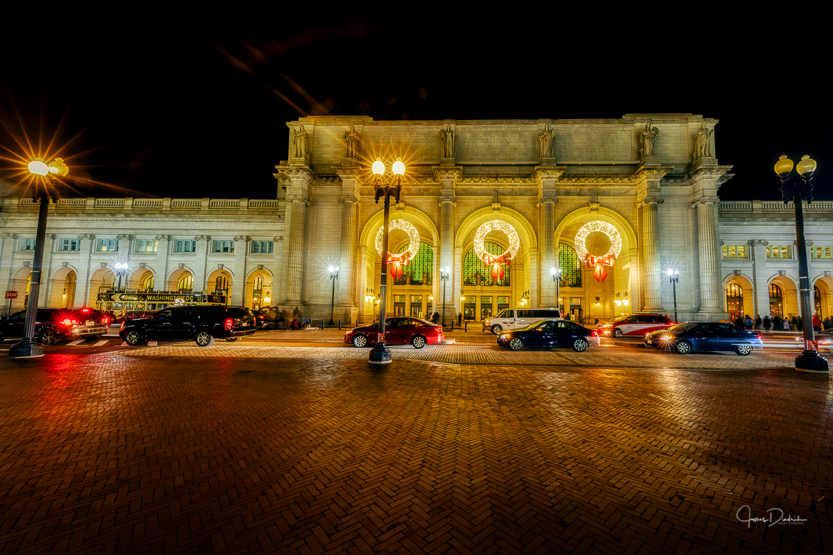 Night time at Union Station