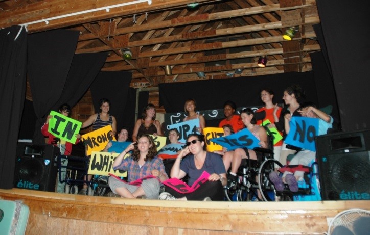 Everyone gets the opportunity to participate in our shows – regardless of their impairment.