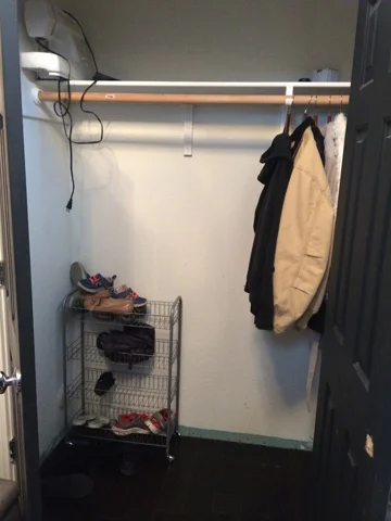 Reclaimed Entry Closet