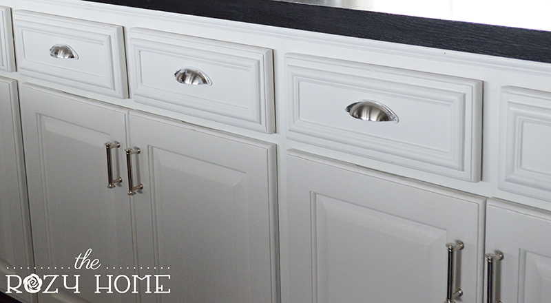 Easy (and Inexpensive) Cabinet Updates: Adding Trim to Cabinets Drawers