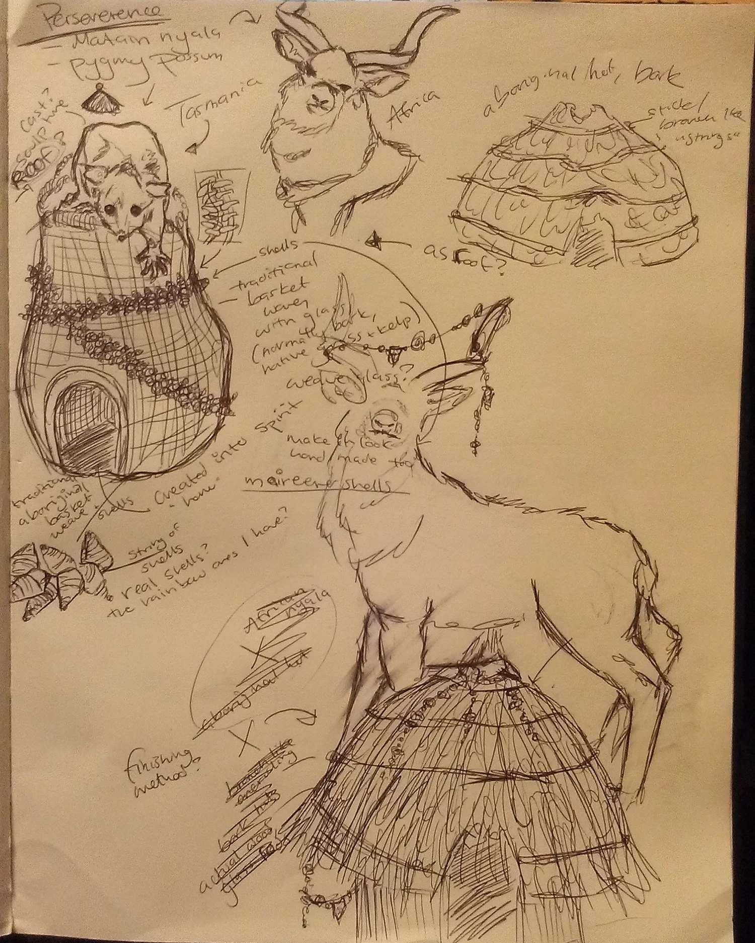  Initial Sketches 