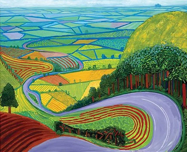 'Garrowby Hill' - David Hockney