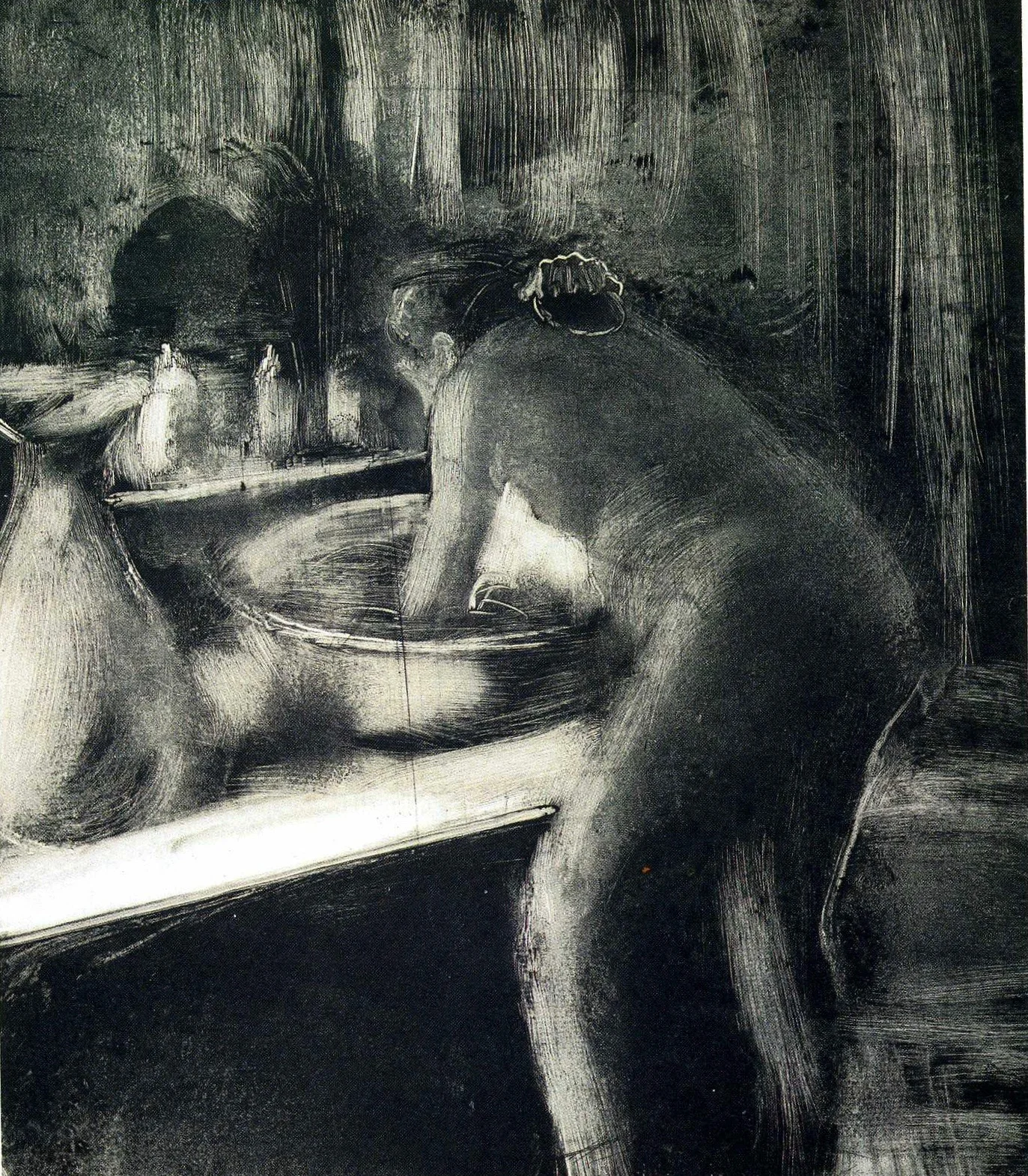 'The Tub' (1885) - Degas