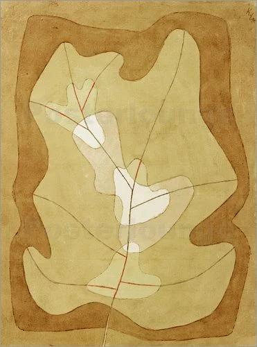 Paul Klee - 'Exposed Leaf'