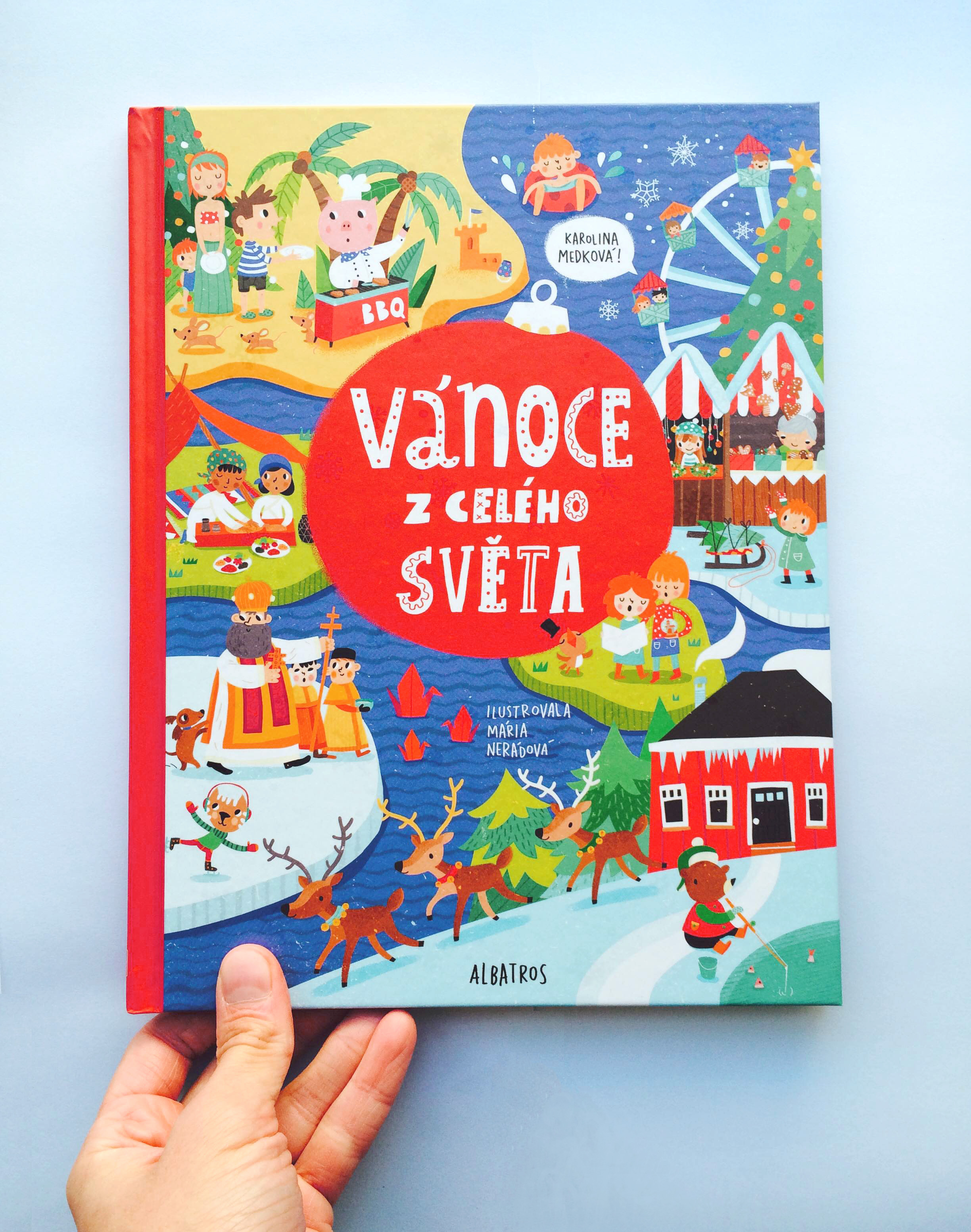 A Christmas activity book I did for Albatros, Czech republic.