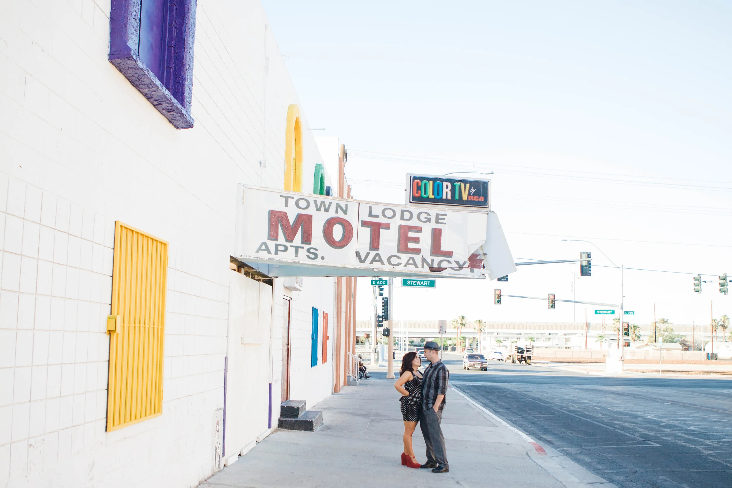 Shawn + Ari > Downtown Las Vegas Photography