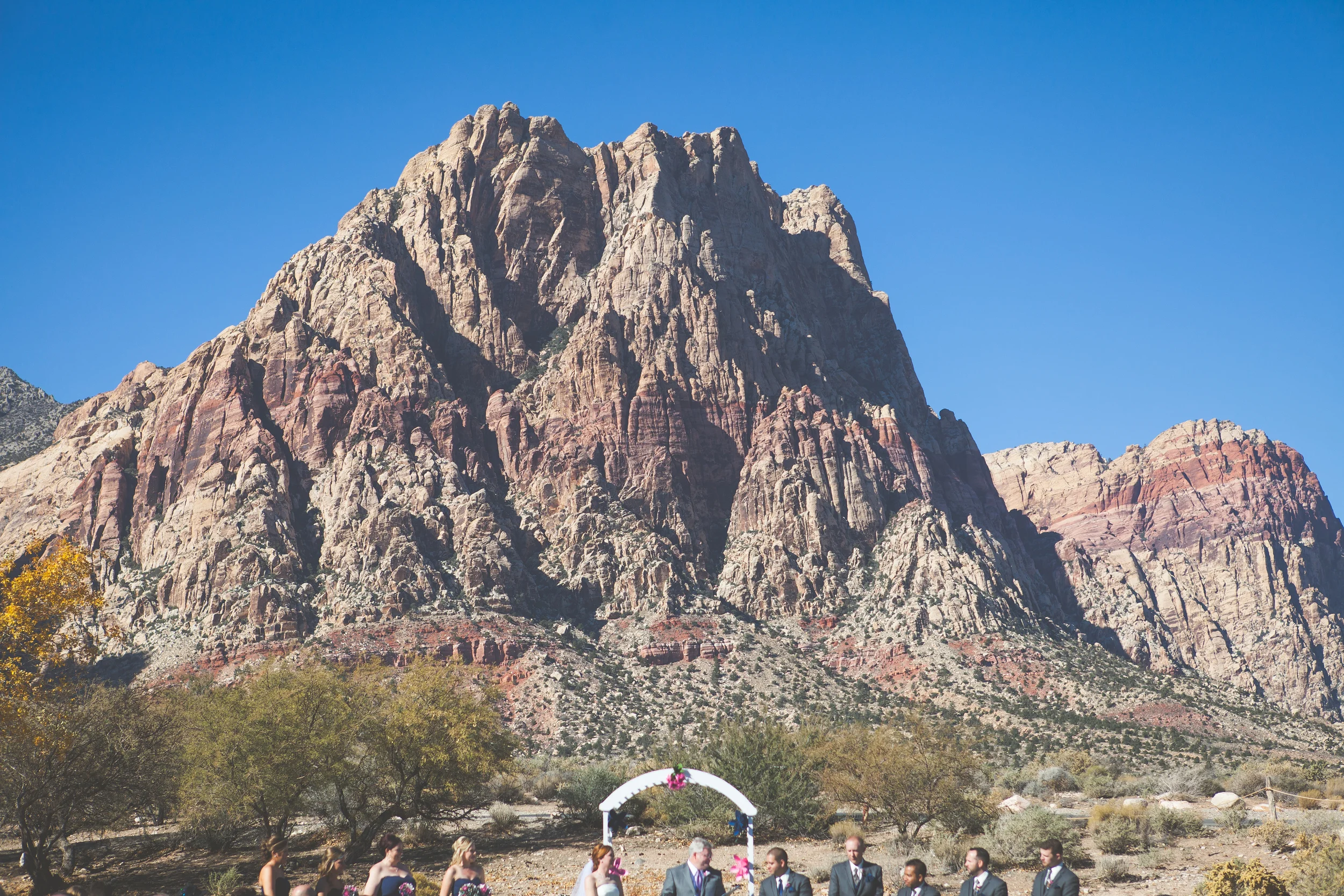 Britta + Tony > Spring Mountain Ranch Wedding