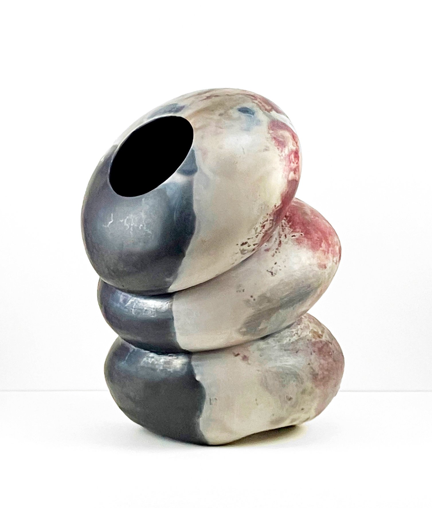 Stoneware sculpture, pit-fired, (36 x 47 cm) Helen Green Ceramix