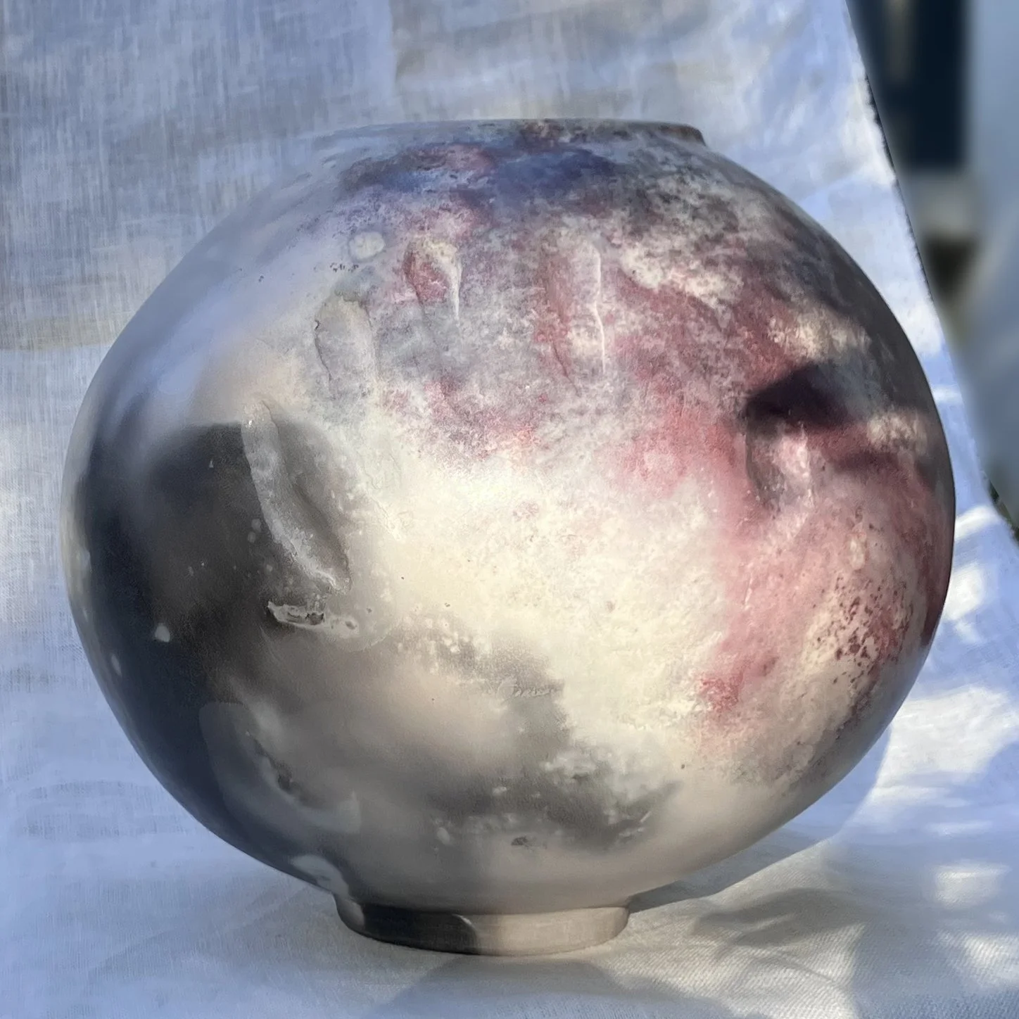 Moon Jar, Helen Green Ceramix