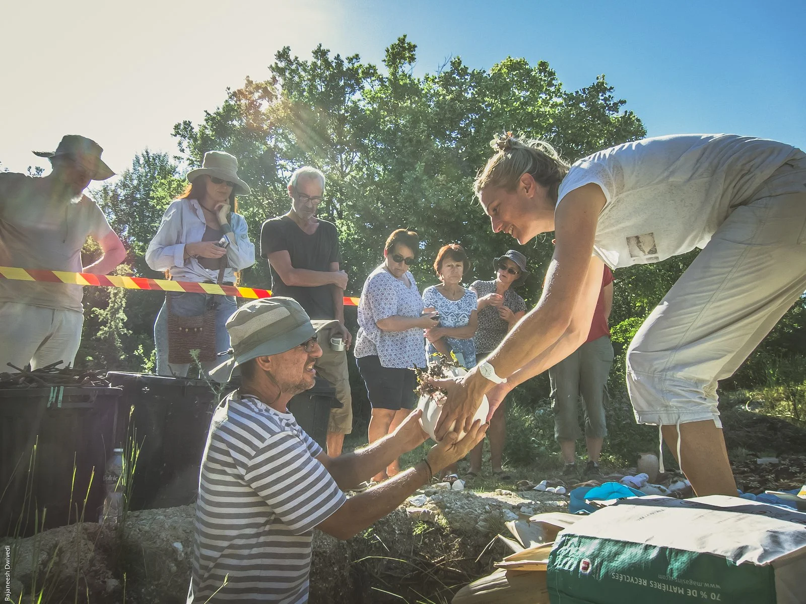 Helen Green Ceramix annual pit-firing ritual