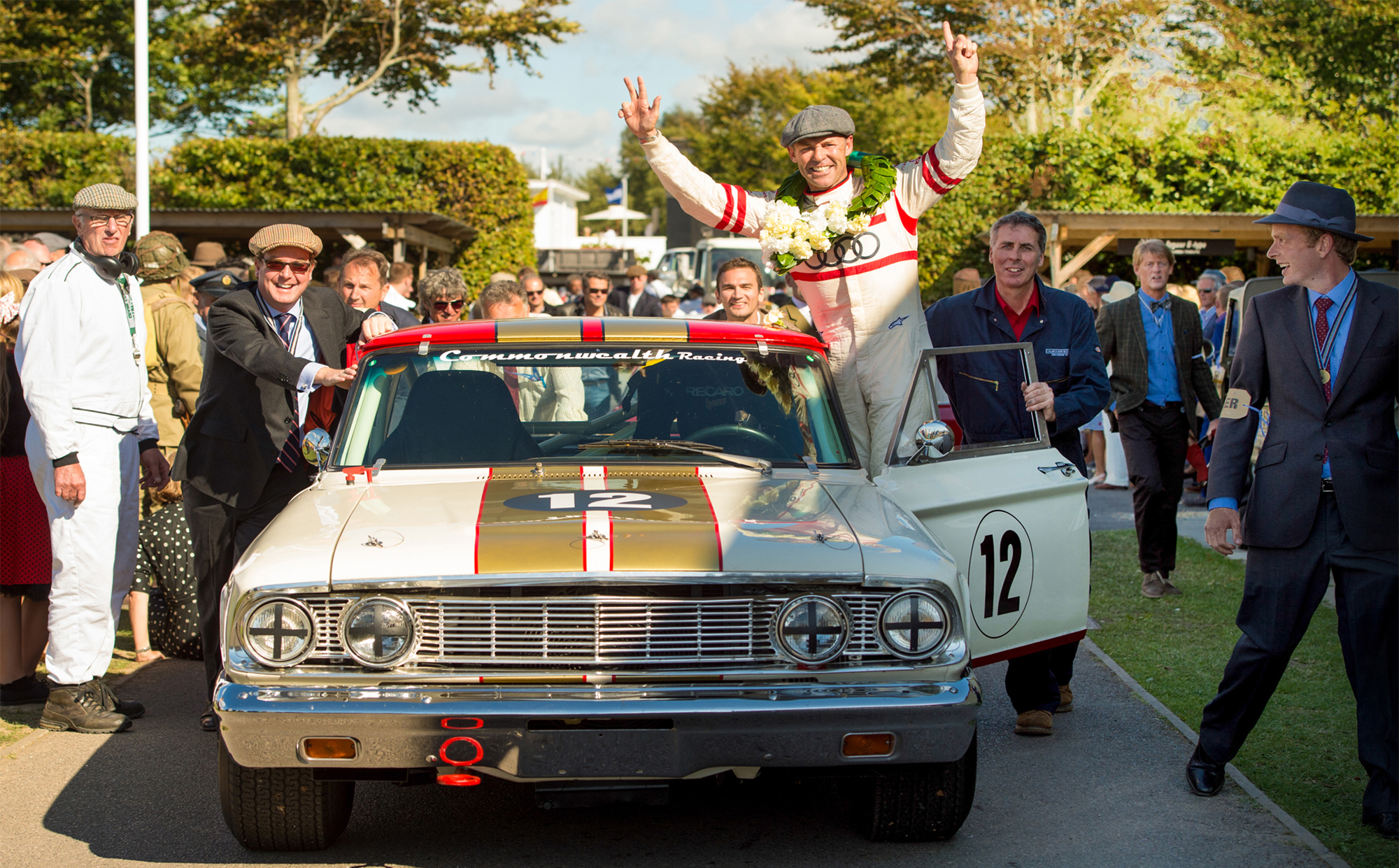 from last on the grid to winner at the goodwood revival 2015 - © fiona hanson PHOTOGRAPHY