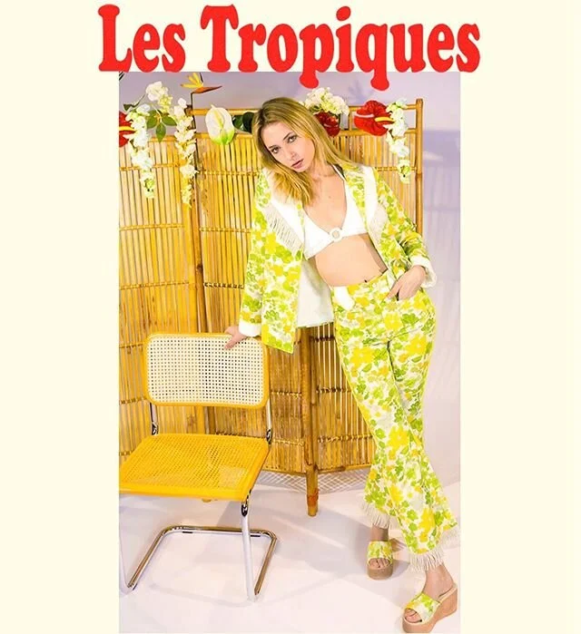🍹 Our new collection &ldquo;Les Tropiques&rdquo; is available online! 🍹  #desertsunbrand #newcollection #tropical #summer
