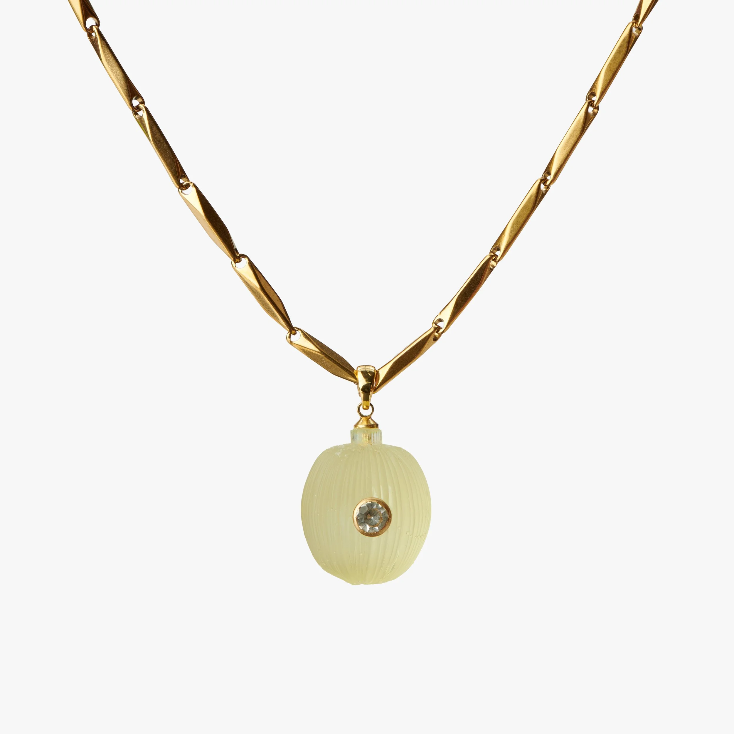 Golden Hour — Champagne Coconut Pendant