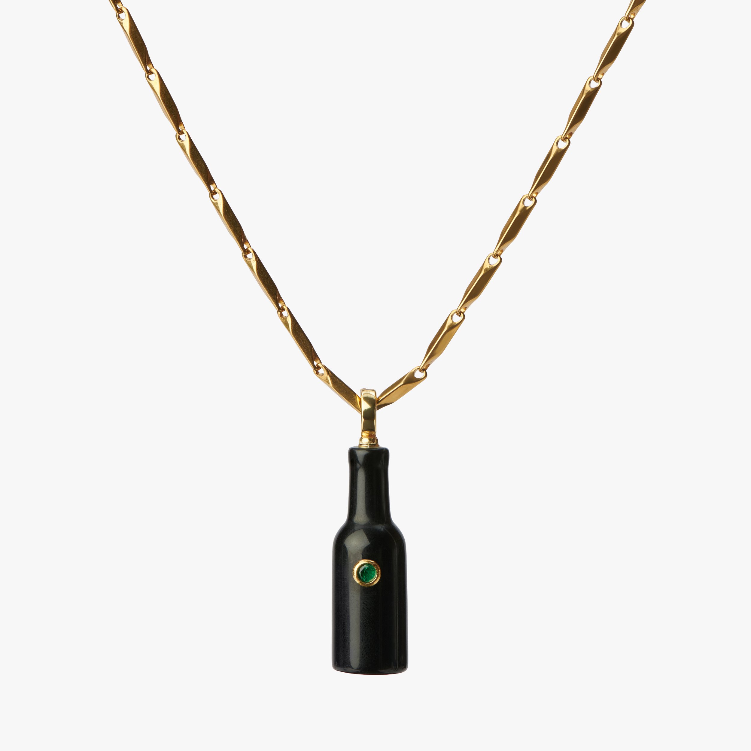 Last Call — Black Obsidian Cerveza Necklace.jpg