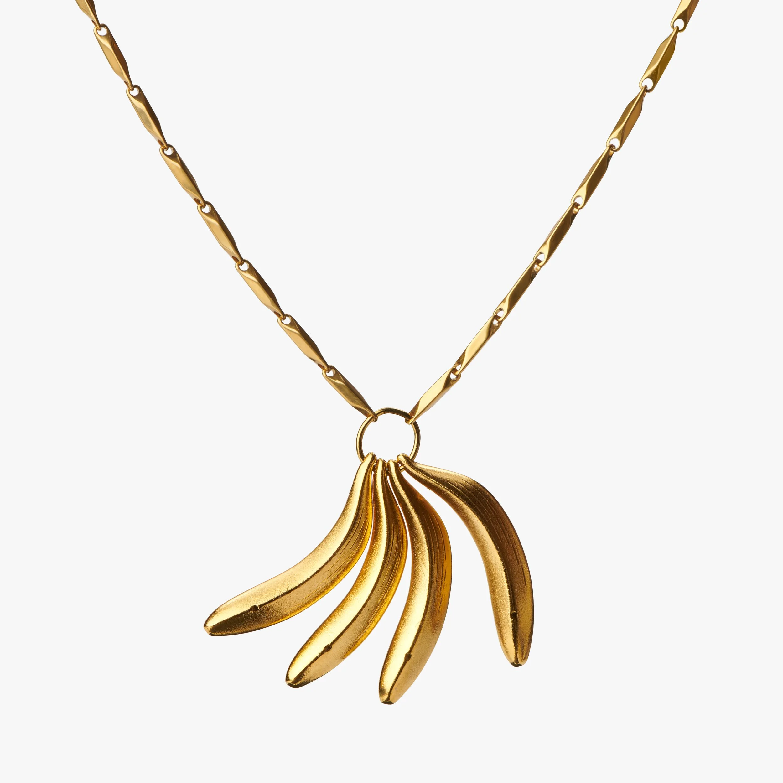 Island Glow — Banana Necklace