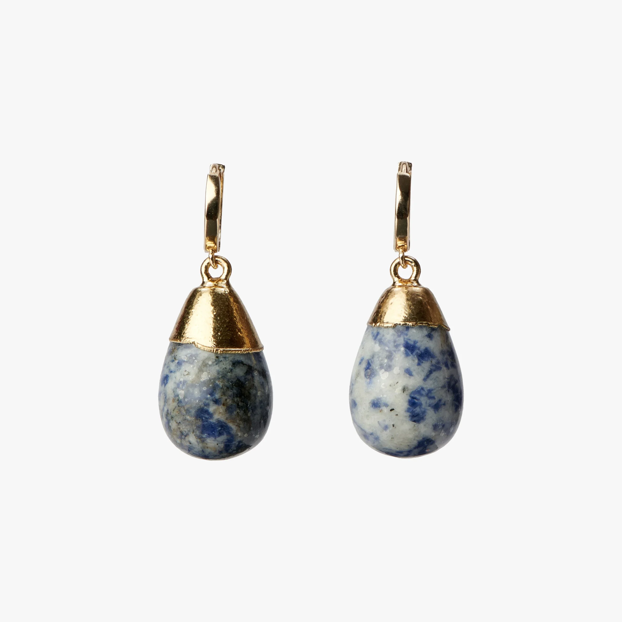 Sea Mist — Sodalite Drop Earrings
