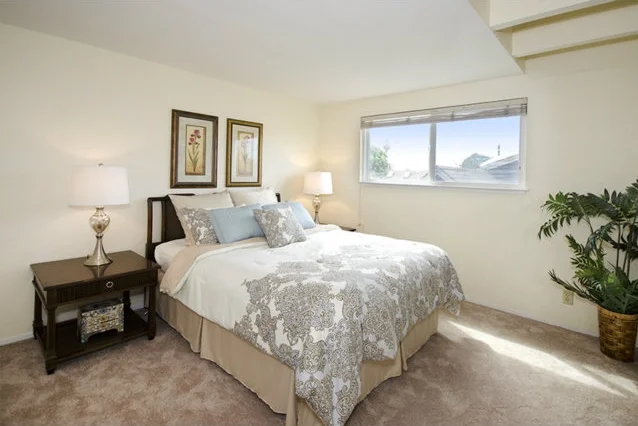BEFORE: The master bedroom.