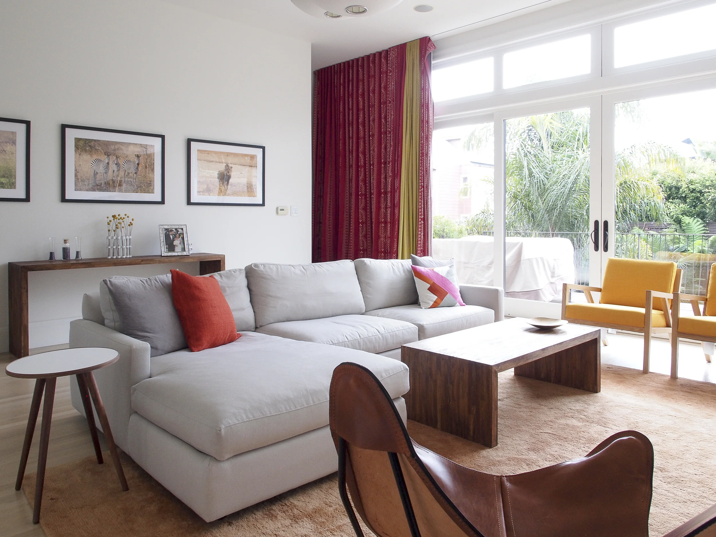 AFTER: The updated family room.