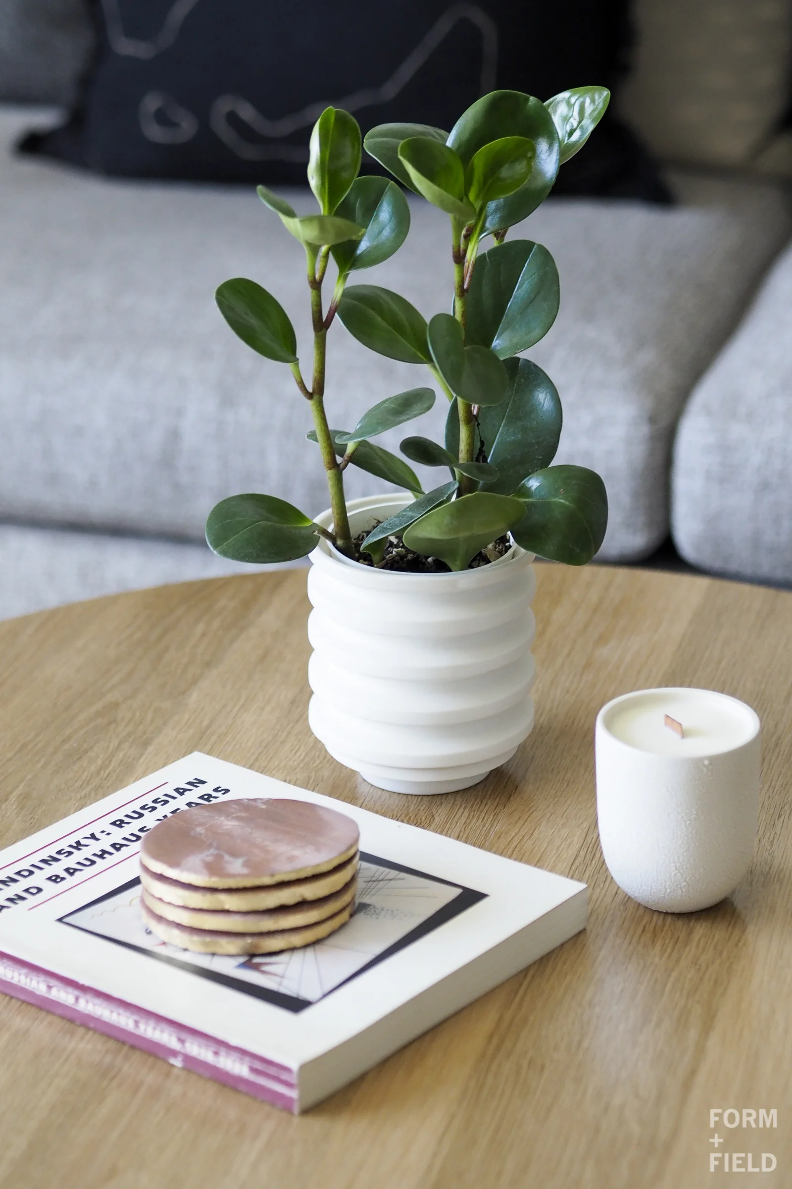 Coffee table essentials.
