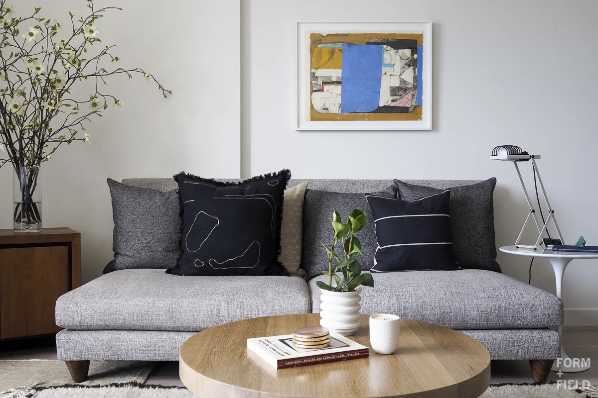 SOMA Modernist Condo Living Room