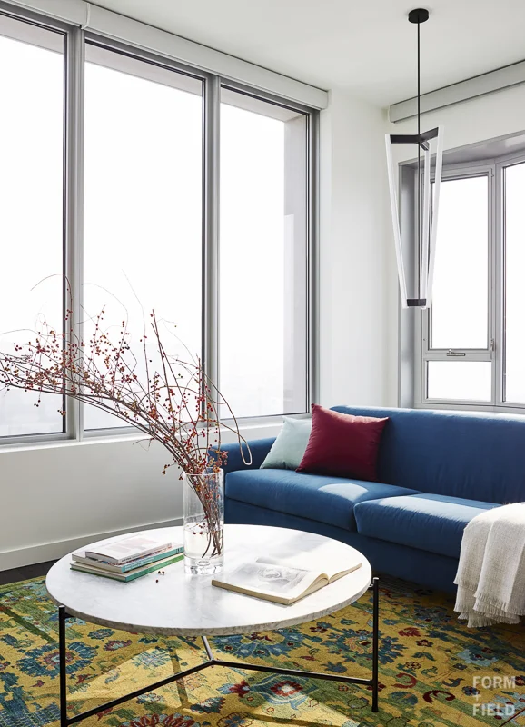 Mission Bay Penthouse Living Room