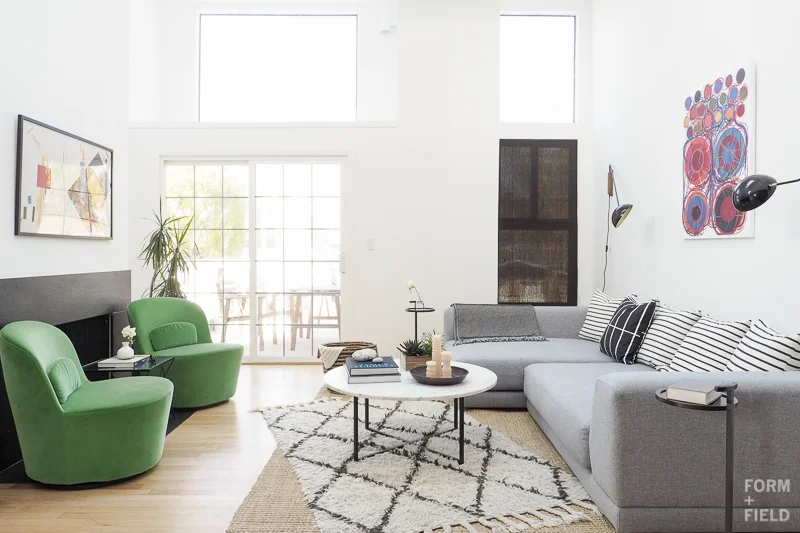 Santa Cruz Surf House Living Room